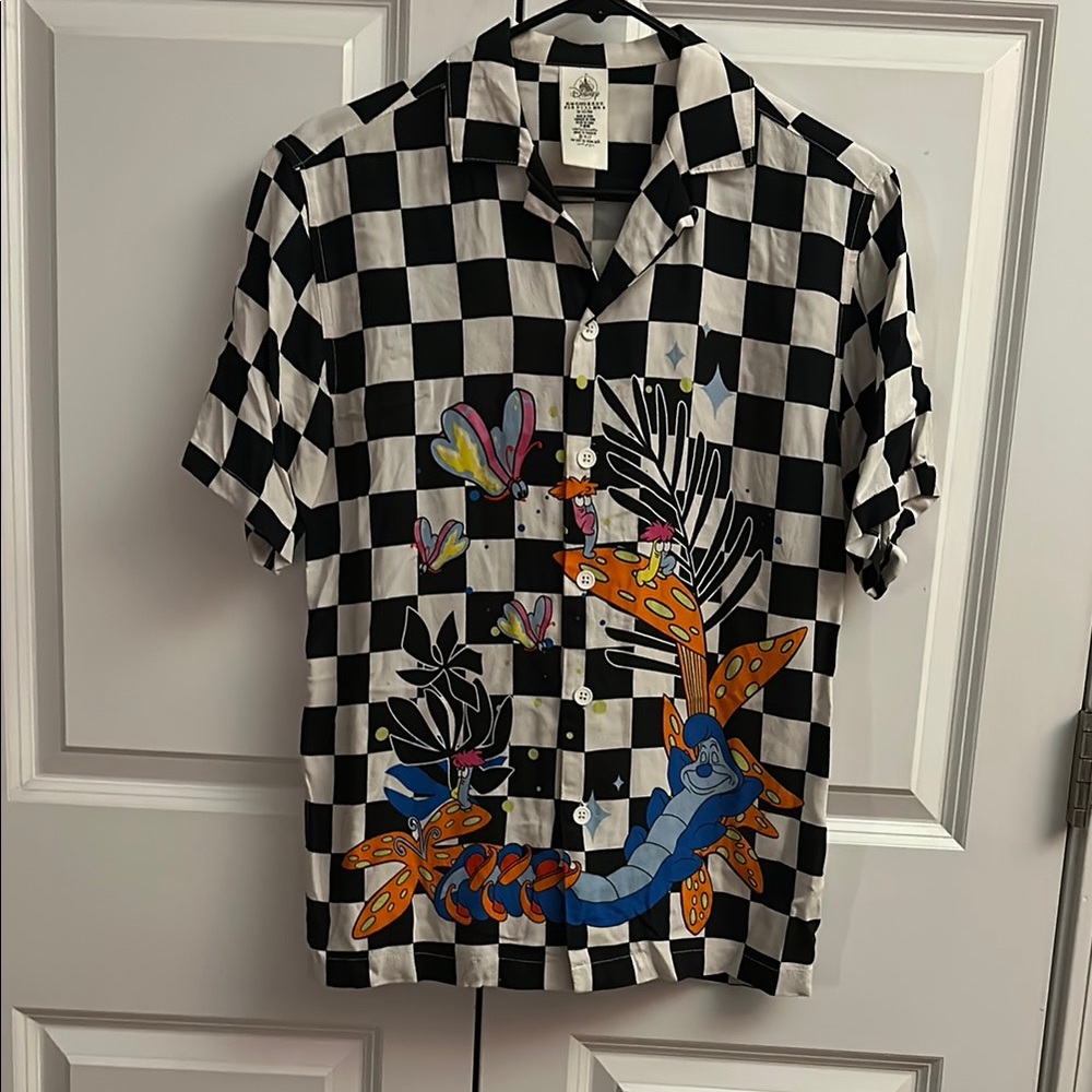 Disney Alice in Wonderland Bowling Shirt